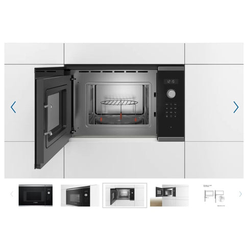 FOUR À MICRO-ONDES ENCASTRÉ BOSCH BEL524MS0